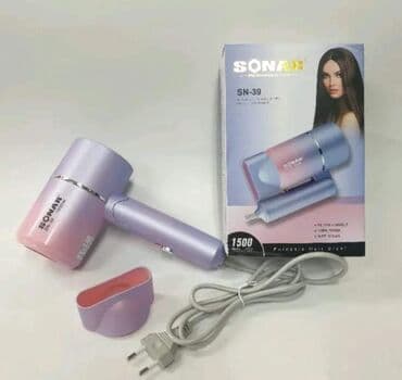 Cena 2150 din Sklopivi fen za kosu Sonar Sn 39 karakteristike: 1 na lalafo.rs Cena 2150 din Sklopivi fen za kosu Sonar Sn 39 karakteristike: 1