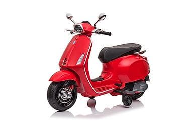 Motor na baterije VESPA SPRINT – licencirani dečiji model, crveni