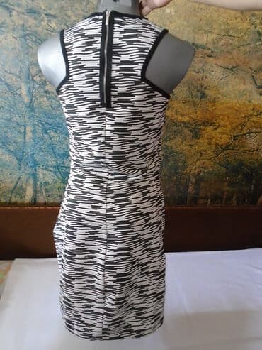 zara helanke sa slicem: Zara M (EU 38), color - Multicolored, Without sleeves — 7