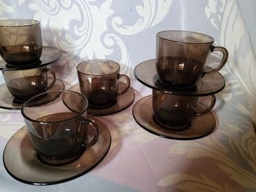 porcelanske solje za caj: Solje nove vatrostalne iz 80,90ih Duraleh francuske za kafu,caj — 7