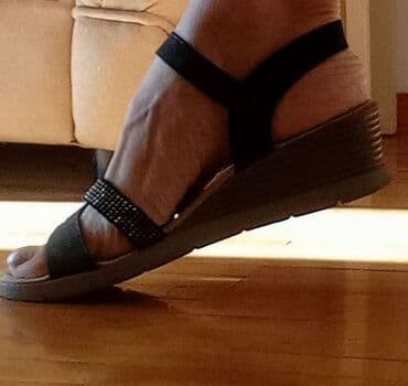 mokasine kozne: Sandals, Comfort by Lusso, 39.5 — 5
