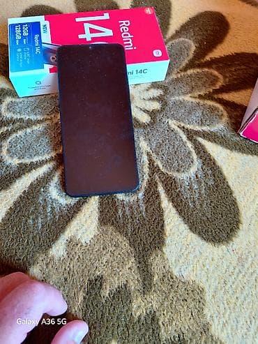 hagi vagi 1: Redmi 14c 6/128GB batetija6000amh. batetija drzi dan ipo uz njega ide — 5