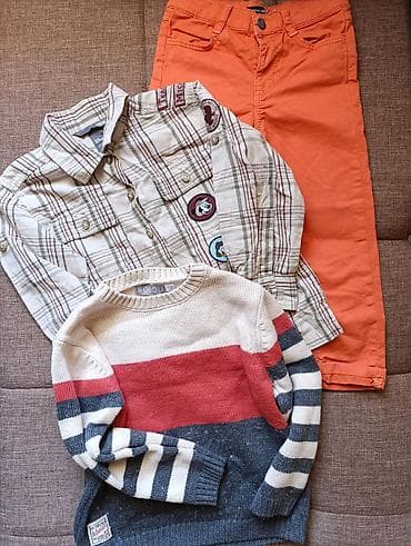 zara dukserice za decake: Original Marines pantalone,H&M kosuljica i dzemperic 3g za — 1