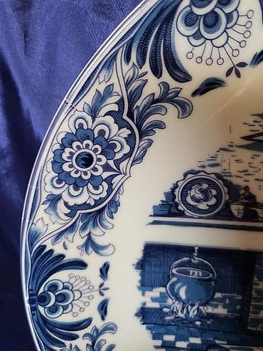Antikviteti: Tanjir za na zid za rodjenje deteta Bavaria porcelan.1960g+. Tanjir — 9