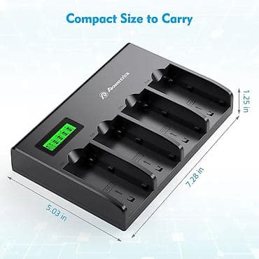 Punjači za kamere: Powerextra inteligentni punjač za Sony NP seriju baterija – 4 kanala — 3