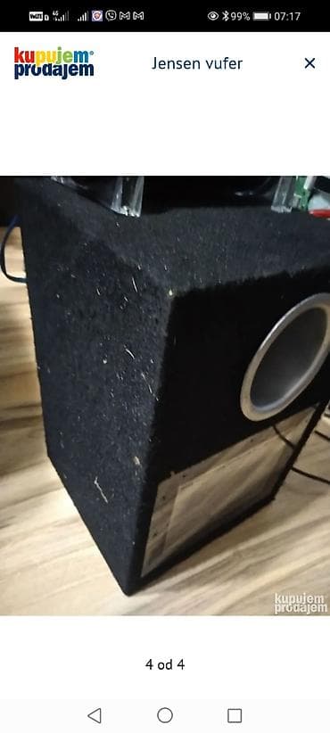 3d naocare za tv: Jensen subwoofer u kutiji sa bas-refleks otvorom. - Brend: Jensen - — 2