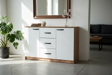 komode dubine 30 cm: Komode sa i bez ogledala 120cm duzine raznih dezena za siroku primenu — 1