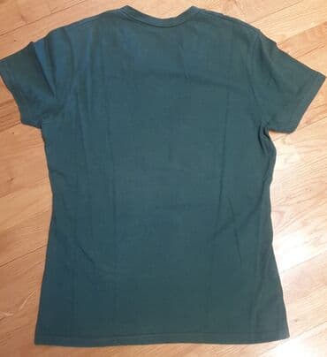 jakne c a: Mini Moris vintage tamno maslinasto zelena muška majica. M-L velicina — 3