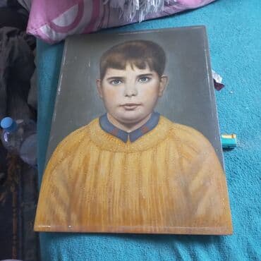 cvece kroton slike: Painting, Used — 1