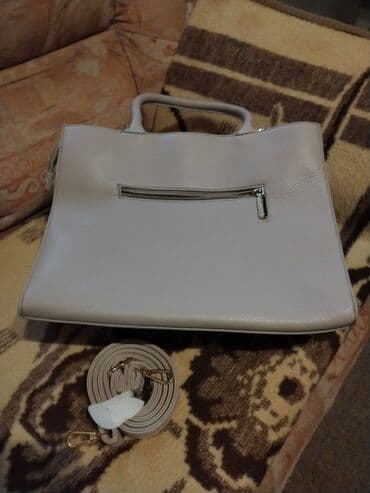 planeta sport torbe za plazu: Elegantna ženska torba u bež nijansi - Materijal: veštačka koža sa — 2