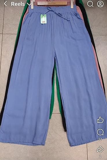 p. s nova kolekcija bih: Siroke pantalone sa finim padom. Veliki elasticni pojas sa uckurom — 3
