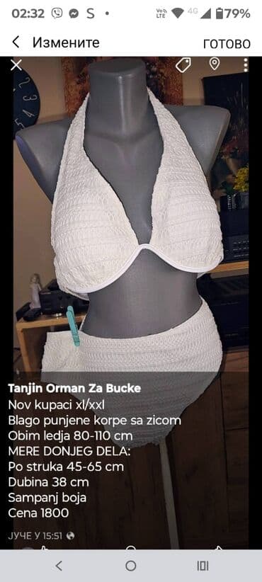 jednodelni push up kupaci: 4XL (EU 48) — 3