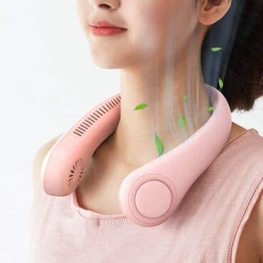 metro ventilatori: Cena 1.700 dinara Mini prenosivi ventilator za vrat bez lopatica USB — 1