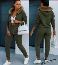 ženske trenerke zara: #TOP‼️ TOP‼️ TOP‼️ Trenerke sa kapuljacom Cena 3200 Vel. s, m, l, xl — 1