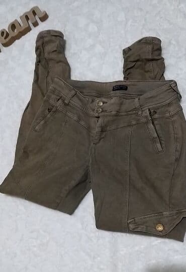 lanene pantalone lidl: L (EU 40), Normalan struk, Kargo — 4