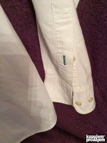 Trousers: Original Tommy Hilfiger kosulja L Bez tragova nosenja Bela 100% — 3