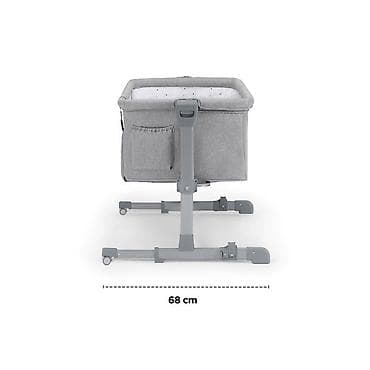 patike sa satenskim pertlama: KINDERKRAFT KOLEVKA NESTE UP Grey Melange – KKLNESTGRYM00N-250 Opis — 6