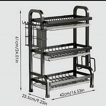lidl stalak za suncobran: Ocedjivac za sudove Specifikacije proizvoda: Paket sadrži: 1x Stalak — 7