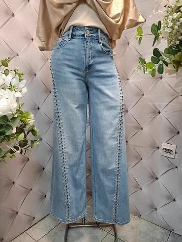 razne torbe: Ženske ležerne pantalone ravnog kroja, idealne za svakodnevno nošenje — 9