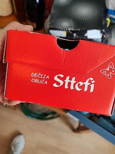 premiata patike velicine u cm: Dečije patike Sttefi – sivo/belo - Brend: Sttefi (dečija obuća) — 4