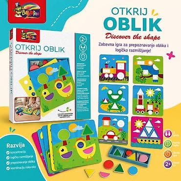 papuče dr luigi: Otkrij oblik – edukativna igra za uzrast 2+ Zabavna i interaktivna — 1