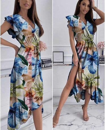 srebrna haljina kakve cipele: Color - Multicolored, Other sleeves — 7