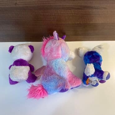 duks sa krilima: Koplet tri plisane igracke Koriscene ali u dobrom stanju Moze se jos — 5