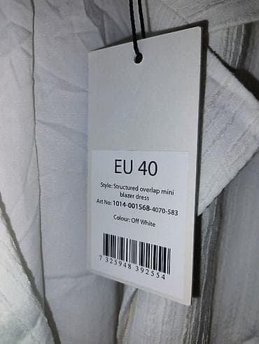 šorc do kolena: Haljina sako marke NK-DN, velicina 40. Novo sa etiketom. Ima kopcanje — 3