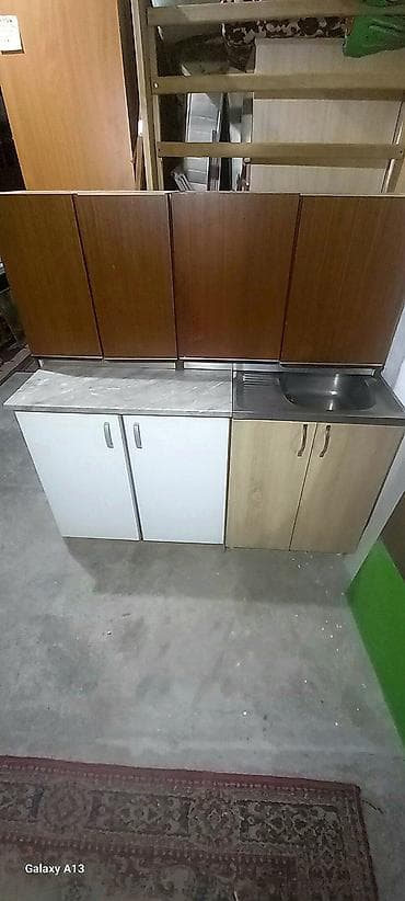 polovan namestaj slepcevic: Kuhinja komplet 140cm dole 160cm gore.130eu.ima i polovan namestaj — 1