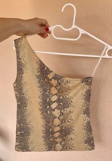 čipkane majice: S (EU 36), Polyester, Animal, color - Multicolored — 1