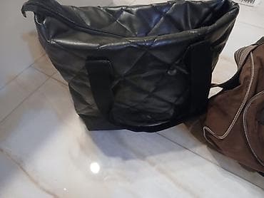 luj viton torba cena: Jedna crna tasna i braon kao nove obe idu u paketu — 2