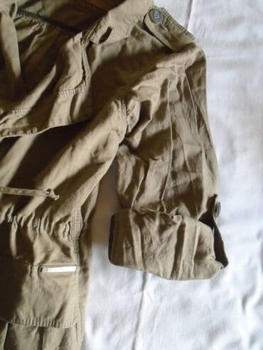 smaragdno zelena haljina: PS Fashion M (EU 38), color - Khaki, Other sleeves — 5