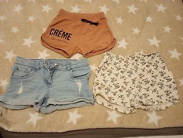 deichmann sandale platforma: Set od 3 ženska šorca: velicina za devojcice 8-9 godina - Karamel — 1