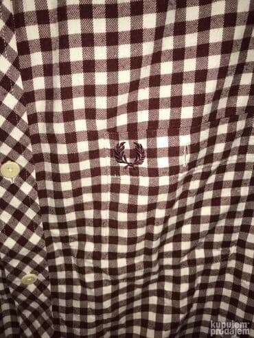 ziaja piling za lice: Košulja Na duge rukave, XL, Fred Perry, bоја - Šareno, Pamuk — 3