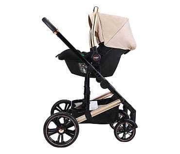 poklanjam kolica za bebe: BBO MegaMove Set – 2u1 kolica sa I-Size autosedištem, Latte (SKU — 8