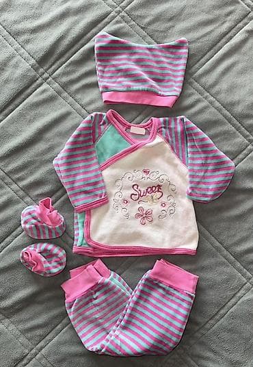 zimsko odelo: Paket odeće za bebu/devojčicu – više komada od 56-74, različiti modeli — 3