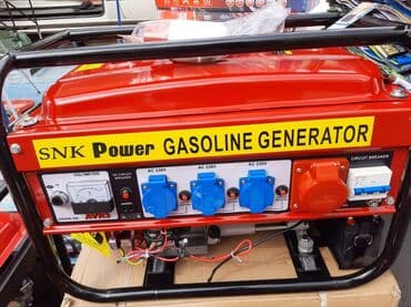 sklopka za agregat: Agregat za struju "Honda" PROFESIONAL Benzinac 6L-12H 8.5kw 3 — 1