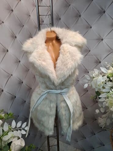 7Arrows, M, Veštačko krzno, bоја - Bela