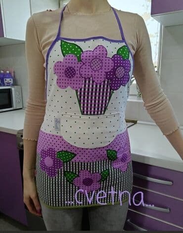 zenske pantalone modeli: Pamučne kecelje Od svakog izloženog primerka dostupan je po jedan — 5