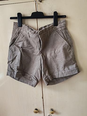 pantalone sa dzepovima: ESPRIT ženske šorts pantalone - Materijal: tanak rebrasti somot — 1