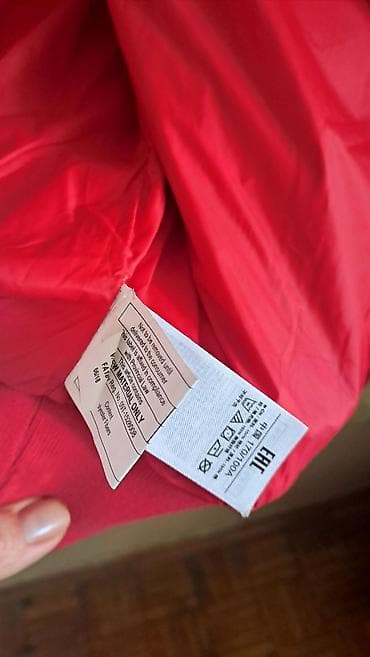 Čarape i donji veš: GAP muška zimska jakna – model puffer, crvena - Brend: GAP - — 4