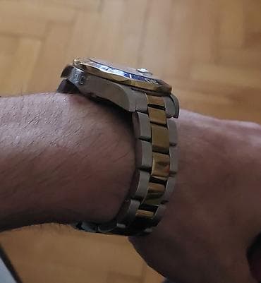 bugatti muške jakne: Invicta Pro Diver automatski sat – dvoobojni (čelik/zlato) - Kućište — 5