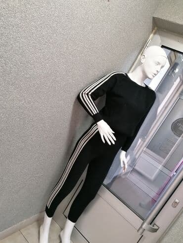 kenzo trenerke: Adidas, M, Jednobojni, bоја - Crna — 2