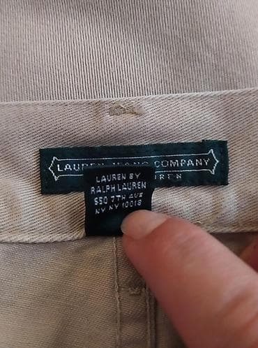 stone island kacketi: Ralph Lauren pamučne tri četvrt ženske pantalone Prelepe superiorne — 10