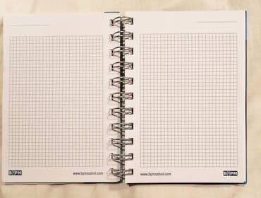 puzzle od 5000 komada: BPM notes spirala tvrde korice više komada NOVO Nekorišćeno — 5