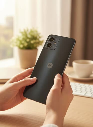 Motorola Moto G14, 128 GB, bоја - Crna, Otisak prsta