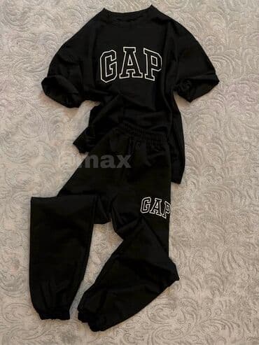 crno beli tech fleece: New,,Gap lover Tracksuit ‘’Velicine:S M L Boje:Pink Bela Crna Bež i — 1