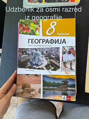 Udžbenik „Geografija” za 8. razred osnovne škole - Izdavač: Klett -