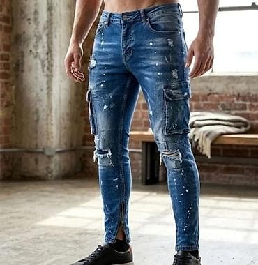 cizme novi sad: Farmerke, bоја - Svetloplava — 1