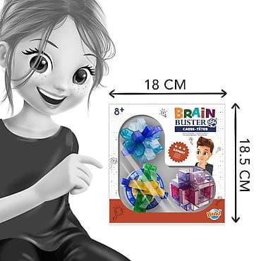 buster sediste za decu: Mozaik slagalice BUKI – Brain Buster (šifra: 105534-60) Edukativni — 2